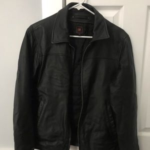 Wilson Black Leather Jacket
